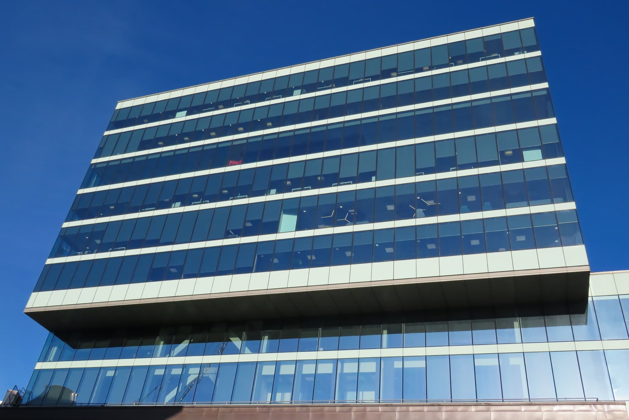 Modern corporate office building exterior